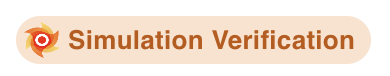 Example of the simulation_verification badge